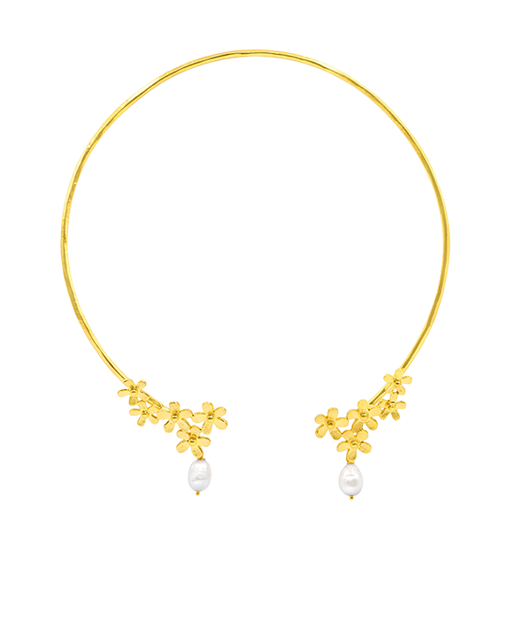 Daisy Branch Necklace