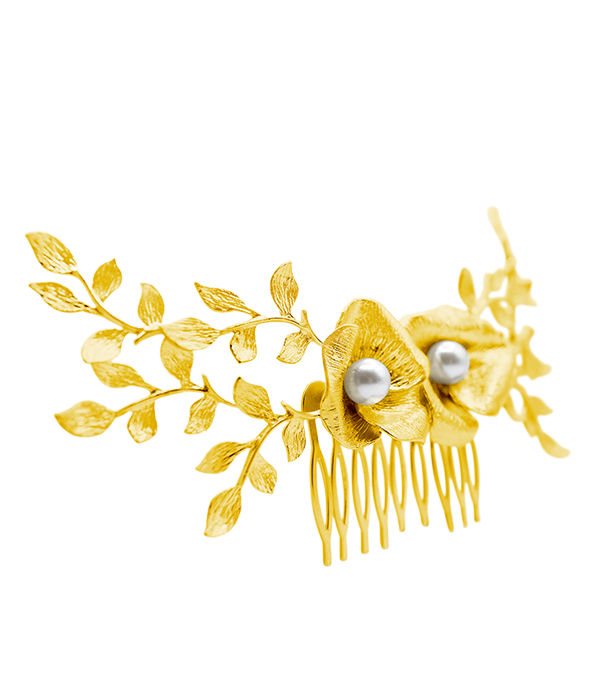 Hibiscus Hair Pin