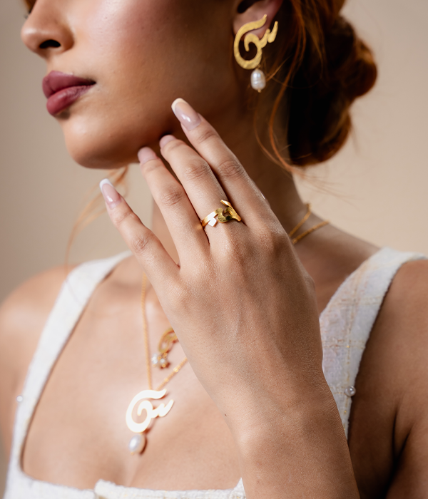 Love Calligraphy Ring