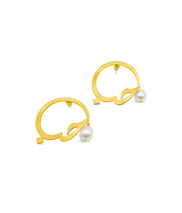 Love Calligraphy Earrings
