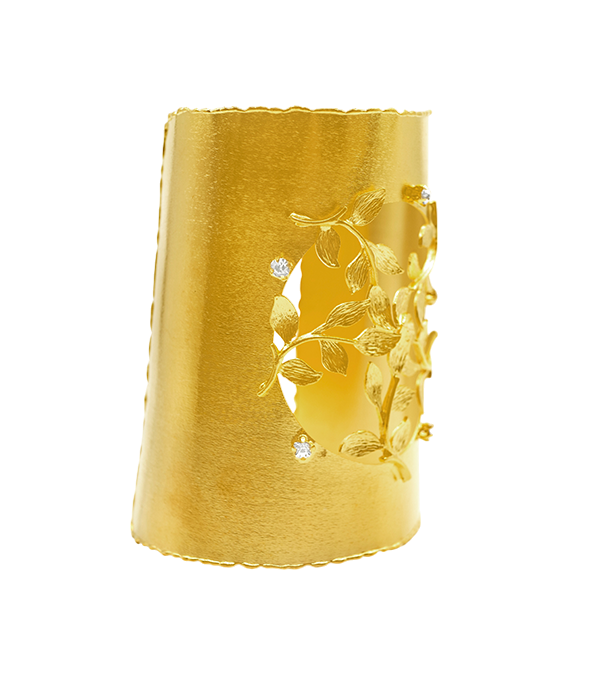 Sepal Window Arm Cuff