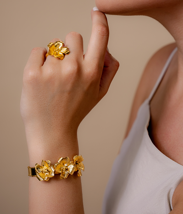 French Rose Cuff